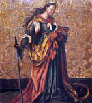  Konrad Witz St. Catherine Of Alexandria - Hand Painted Oil Painting