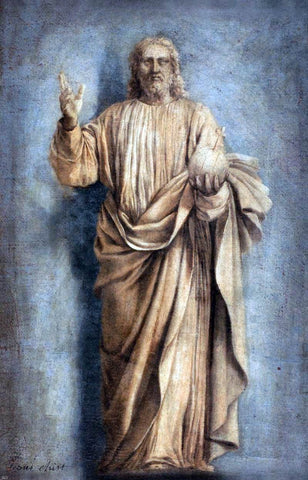  Laurent De La Hire Christ The Judge - Hand Painted Oil Painting