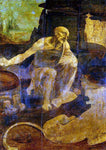 Leonardo Da Vinci Saint Jerome - Hand Painted Oil Painting