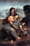  Leonardo Da Vinci The Virgin and Child with St Anne - Hand Painted Oil Painting
