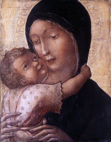  Liberale Da Verona Virgin and Child - Hand Painted Oil Painting