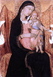  Lippo Memmi Virgin and Child (detail) - Hand Painted Oil Painting