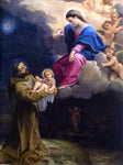  Lodovico Carracci The Vision of Saint Francis - Hand Painted Oil Painting