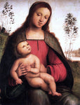  The Elder Lorenzo Costa Virgin and Child - Hand Painted Oil Painting