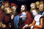  The Elder Lucas Cranach Christ and the Adulteress - Hand Painted Oil Painting