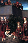  The Elder Lucas Cranach David and Bathsheba - Hand Painted Oil Painting