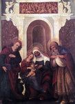  Ludovico Mazzolino Madonna and Child with Saints - Hand Painted Oil Painting