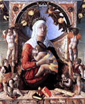  Marco Zoppo Madonna and Child with Angels - Hand Painted Oil Painting