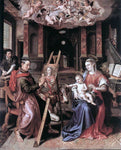  Marten De Vos St Luke Painting the Virgin Mary - Hand Painted Oil Painting