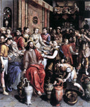  Marten De Vos The Marriage at Cana - Hand Painted Oil Painting