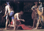  Massimo Stanzione Beheading of St John the Baptist - Hand Painted Oil Painting