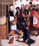  Master of Alkmaar The Seven Works of Mercy (detail) - Hand Painted Oil Painting
