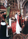  Master Saint Gilles The Mass of St Gilles - Hand Painted Oil Painting