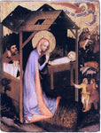  Master Trebon Altarpiece The Adoration of Jesus - Hand Painted Oil Painting