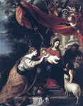  The Younger Mateo Cerezo The Mystic Marriage of St Catherine - Hand Painted Oil Painting