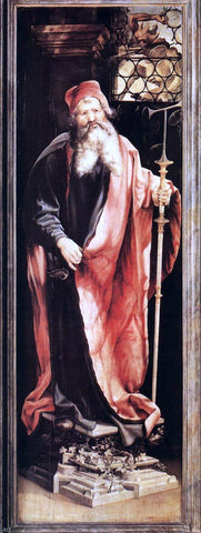  Matthias Grunewald St Anthony the Hermit - Hand Painted Oil Painting