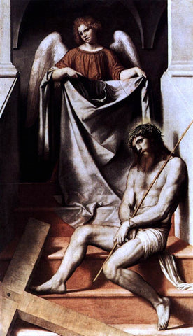  Moretto Da Brescia Ecce Homo - Hand Painted Oil Painting