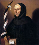  Moretto Da Brescia Portrait of a Dominican, Presumed to be Girolamo Savonarola - Hand Painted Oil Painting