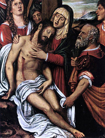  Niccolo Frangipane Pieta - Hand Painted Oil Painting
