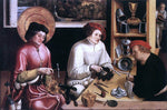  Niklaus Manuel St Eligius in the Workshop - Hand Painted Oil Painting