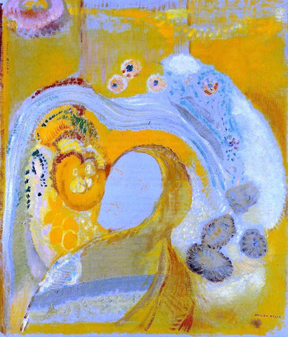 Odilon Redon The Buddha - Hand Painted Oil Painting