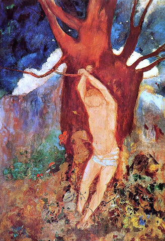  Odilon Redon The Martyrdom of Saint Sebastian - Hand Painted Oil Painting