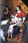  Pedro De Moya Holy Family - Hand Painted Oil Painting