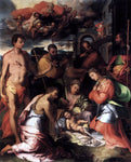  Perino Del vaga Adoration of the Child - Hand Painted Oil Painting