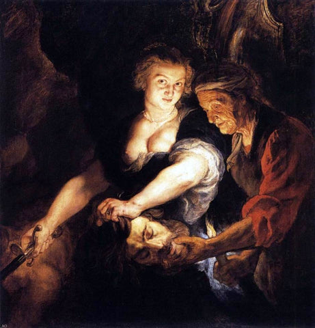  Peter Paul Rubens Judith with the Head of Holofernes - Hand Painted Oil Painting