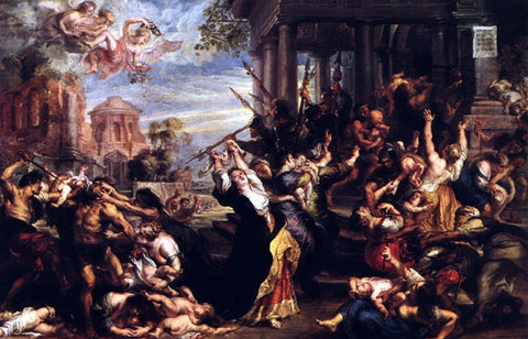  Peter Paul Rubens Massacre of the Innocents - Hand Painted Oil Painting