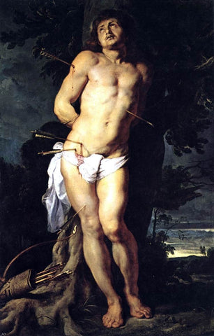  Peter Paul Rubens St Sebastian - Hand Painted Oil Painting