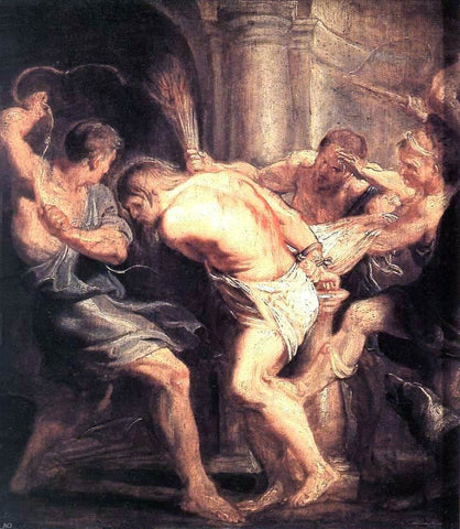  Peter Paul Rubens The Flagellation of Christ - Hand Painted Oil Painting