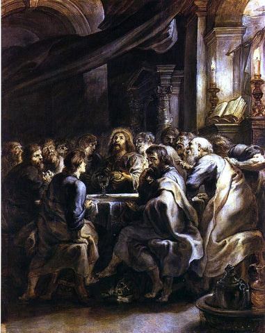  Peter Paul Rubens The Last Supper - Hand Painted Oil Painting