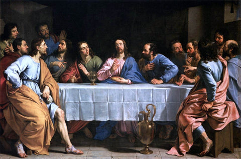  Philippe De Champaigne The Last Supper - Hand Painted Oil Painting