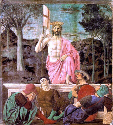  Piero Della Francesca Resurrection - Hand Painted Oil Painting
