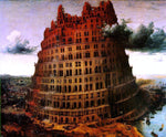  The Elder Pieter Bruegel "Little" Tower of Babel - Hand Painted Oil Painting