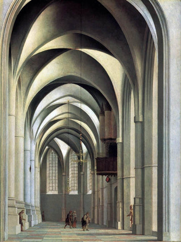  Pieter Jansz Saenredam Choir of St. Bavo, Haarlem - Hand Painted Oil Painting