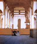  Pieter Jansz Saenredam Interior of the Church of St Odulphus, Assendelft (detail) - Hand Painted Oil Painting