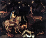  Antonio Pisanello Vision of St Eustace - Hand Painted Oil Painting