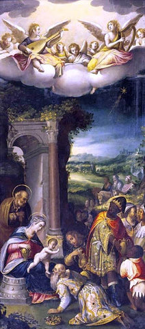  Prospero Fontana The Adoration of the Magi - Hand Painted Oil Painting