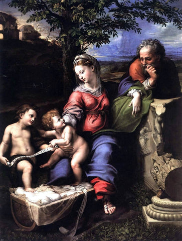  Raphael Holy Family Below the Oak - Hand Painted Oil Painting