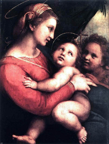  Raphael Madonna della Tenda - Hand Painted Oil Painting