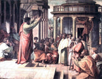  Raphael St Paul Preaching in Athens - Hand Painted Oil Painting