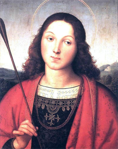  Raphael St Sebastian - Hand Painted Oil Painting