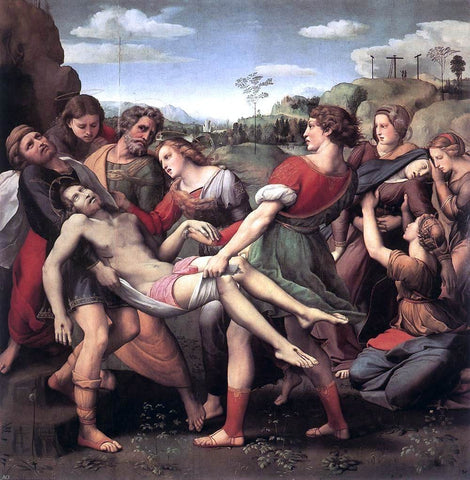  Raphael The Entombment - Hand Painted Oil Painting