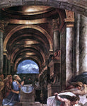  Raphael The Expulsion of Heliodorus from the Temple (detail 2) (Stanza di Eliodoro) - Hand Painted Oil Painting