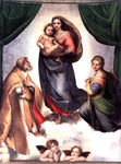  Raphael The Sistine Madonna - Hand Painted Oil Painting