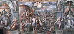  Raphael Vision of the Cross (Stanza di Constantino) - Hand Painted Oil Painting