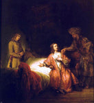  Rembrandt Van Rijn Joseph Accused by Potiphar's Wife - Hand Painted Oil Painting