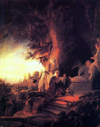  Rembrandt Van Rijn The Risen Christ Appearing to Mary Magdalen - Hand Painted Oil Painting